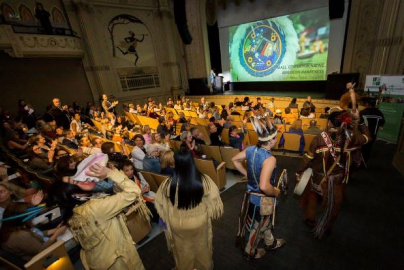 Mass Center for Native American Awareness Inter-Tribal Dancers performance