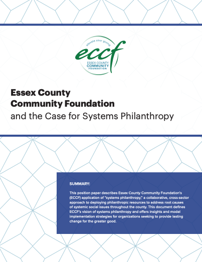 ECCF and the Case for Systems Philanthropy cover page