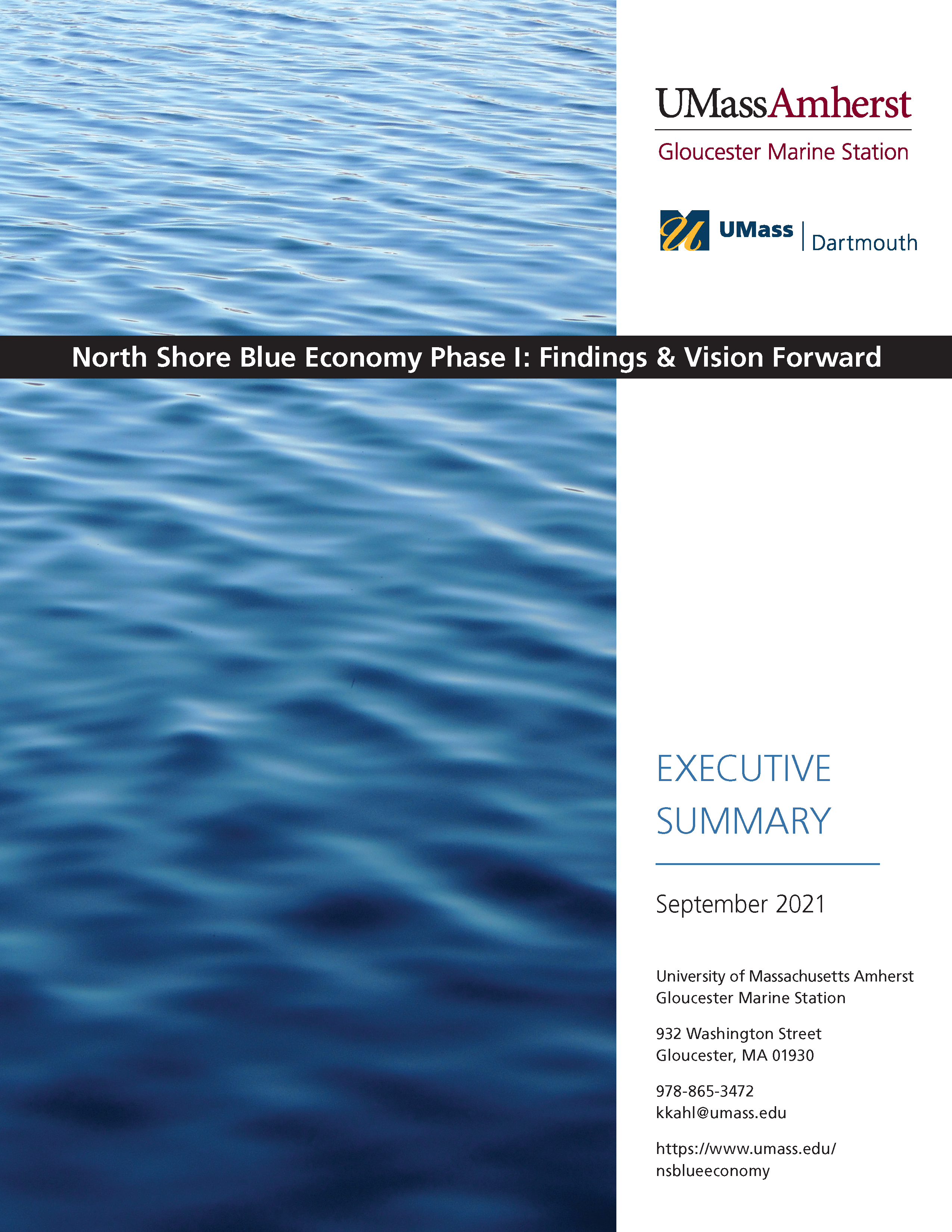North Shore Blue Economy fact sheet